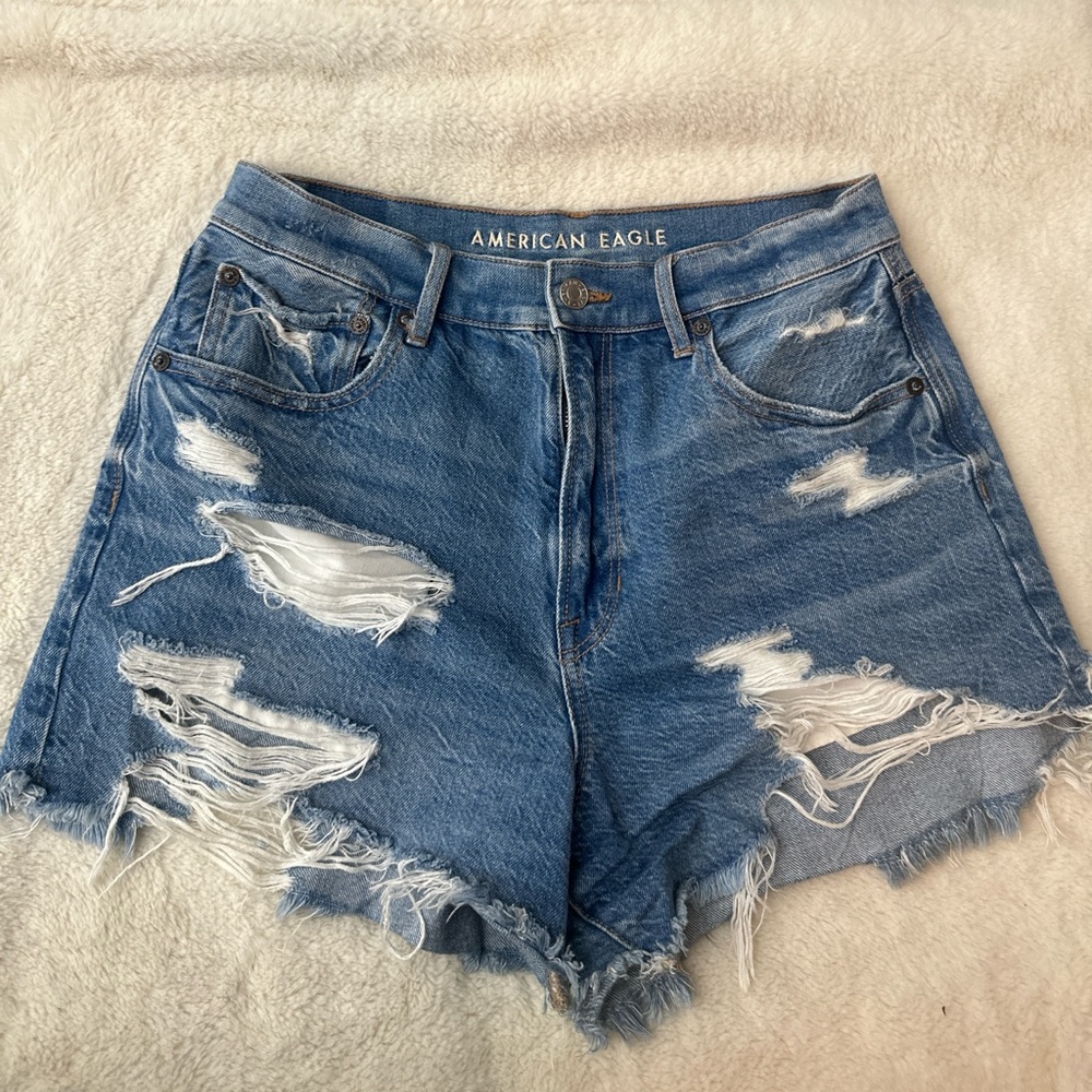 American eagle highest rise 90s boyfriend shorts